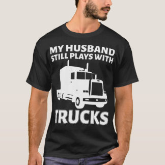 vrachtwagenchauffeur kleurrijke grappige yoga t-shirt