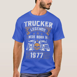 Vrachtwagenchauffeur Legend Birthday Trucker gebor T-shirt