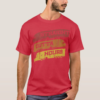 Vrachtwagenchauffeur recht in openingstijd - Grote T-shirt