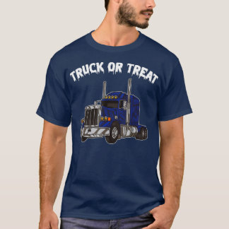 Vrachtwagenchauffeur vrachtwagen of treinstel t-shirt