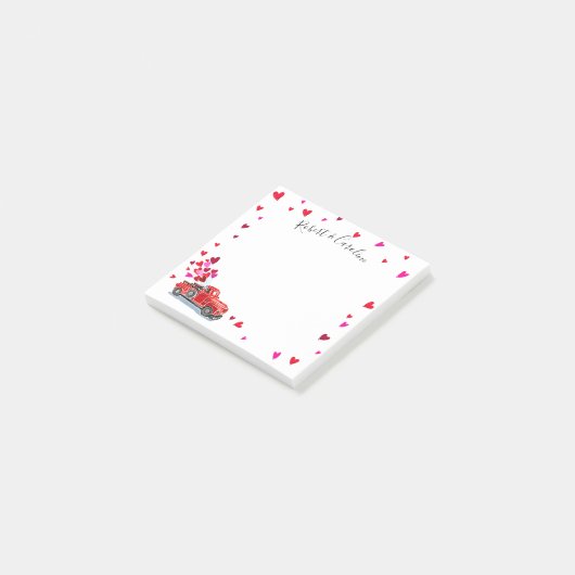  vrachtwagenharten Namen 3x3 toevoegen Post-it® Notes (Schuin)