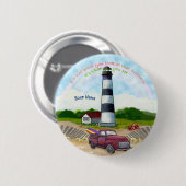 Vrachtwagenkeuze vuurtoren ronde button 5,7 cm (Voorkant /achterkant)