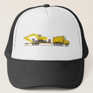 Vrachtwagenkraan voor zware accijns trucker pet