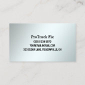 Vrachtwagenreparatie Visitekaartje (Achterkant)