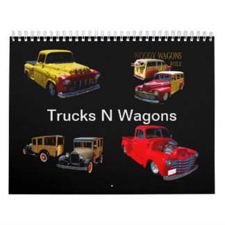 Vrachtwagens en wagens kalender