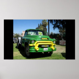 vrachtwagens GMC poster