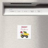 Vrachtwagens voor de bouw van kerst magneet (Insitu (Vaatwasser))