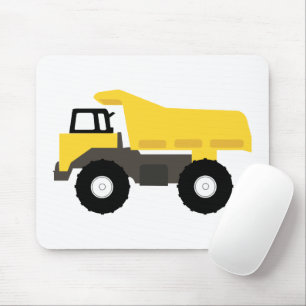 Vrachtwagens voor de bouw van pompwagens muismat