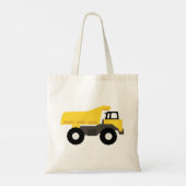 Vrachtwagens voor de bouw van pompwagens tote bag (Achterkant)