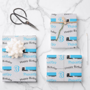 Vrachtwagens voor opleggers en vrachtwagens van op inpakpapier vel