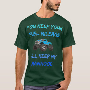 Vrachtwagenthema Houd mijn handheld Diesel Truck T-shirt