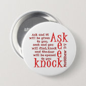 Vragen over knop ronde button 7,6 cm (Voorkant /achterkant)