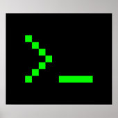 Vragen over tekstinvoer oude schoolcomputer poster (Voorkant)