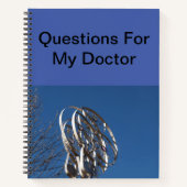 Vragen voor mijn arts notitieboek (Voorkant)