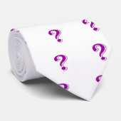 Vragenmerk necktie stropdas (Opgerold)