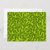 Vragenmerken Briefkaart (Voorkant / Achterkant)