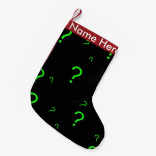 Vragenmerken Kleine Kerstsok