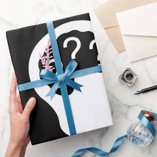 Vragenpakpapier Cadeaupapier