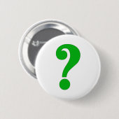 Vragenstempel Ronde Button 5,7 Cm (Voorkant /achterkant)