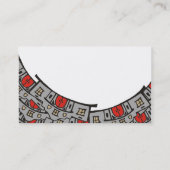 Vrai carte de visite d'agent immobilier (Dos)