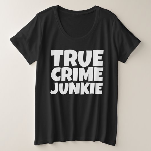 VRAI CRIME JUNKIE T-SHIRTS T-SHIRT (Design devant)