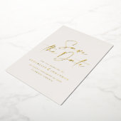 vrai faire-part de mariage manuscrit à la mode en  (Rotation)