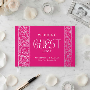 Vrai feuillet floral vintage rose mariage argenté