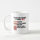 Vrai Mug BLT Drôle (Gauche)