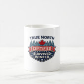 Vrai Nord certifié — Mug survécu à l'hiver (Centre)