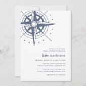 Vrai Nord | Invitation Nautique De Douche Nautique (Devant)