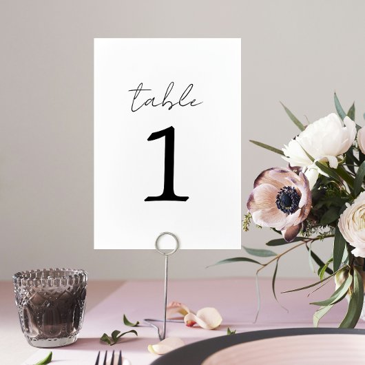 Vrai Simplicité 3 Mariage Numéro de table
