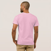 Vrai T-shirt de rose de vêtements pour hommes (Dos entier)