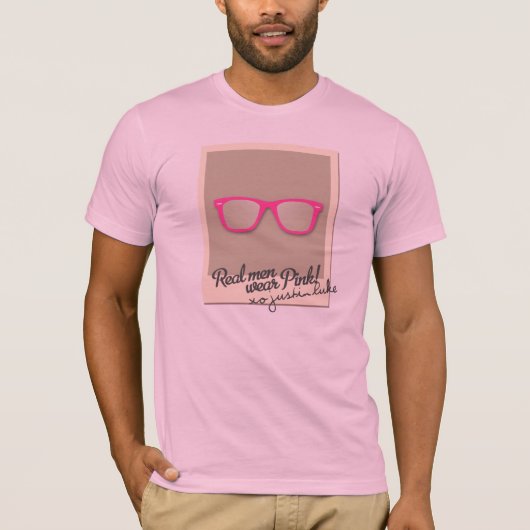 Vrai T-shirt de rose de vêtements pour hommes (Devant)