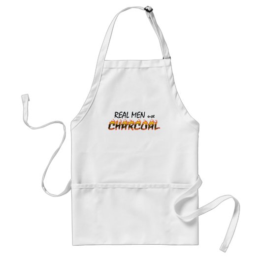 Vrai tablier de BBQ de charbon de bois (Devant)