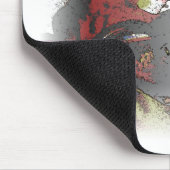 Vrai tapis de souris de Mousepad de motocross de (Coin)