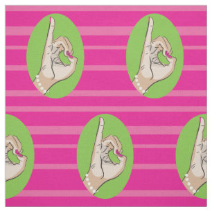 Vrai tissu assez rose et vert