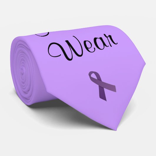 Vraie cravate d'hommes - conscience de Cancer (Roulé)