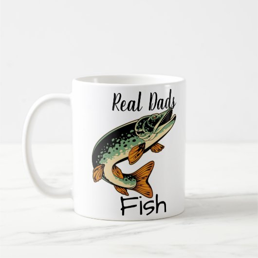 Vraie Pâtes Poisson Mignonne Mug (Gauche)