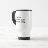 Vraie tasse d'agent immobilier (Devant gauche)