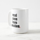 Vraie tasse de Westies d'amour d'hommes (Devant gauche)