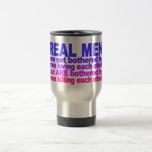 Vraie tasse pour hommes - choisir style et couleur