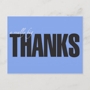 Vraiment Big Merci carte postale