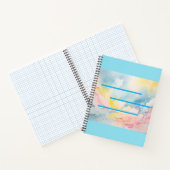 Vraiment Elegant Couleurs apaisantes Carnet spiral (Intérieur)