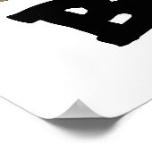 Vraiment énorme poster de bulldozer (Coin)