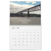Vraiment fabuleux Bridges Rail Calendrier Mur (Mar 2027)