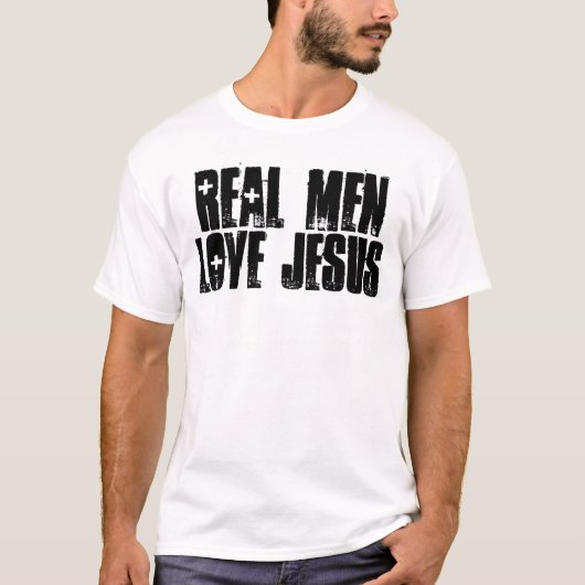 VRAIMENT HOMMES AIMENT JÉSUS, t-shirts, sweat - sh (Devant)