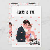 "Vraiment Invitations d'Amour" (Devant / Derrière)