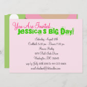 Vraiment Jolies Filles Invitation À Vivre (Devant / Derrière)