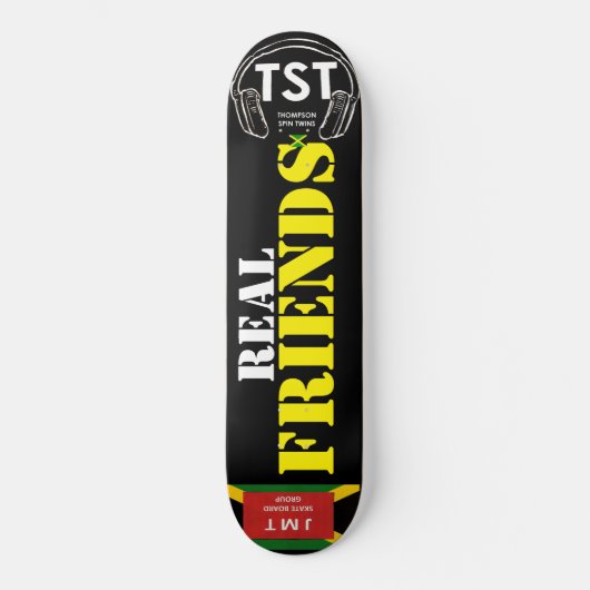 VRAIS AMIS Skateboard (Recto)