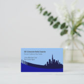 Vrais cartes de visite de coutume d'agent (Debout devant)